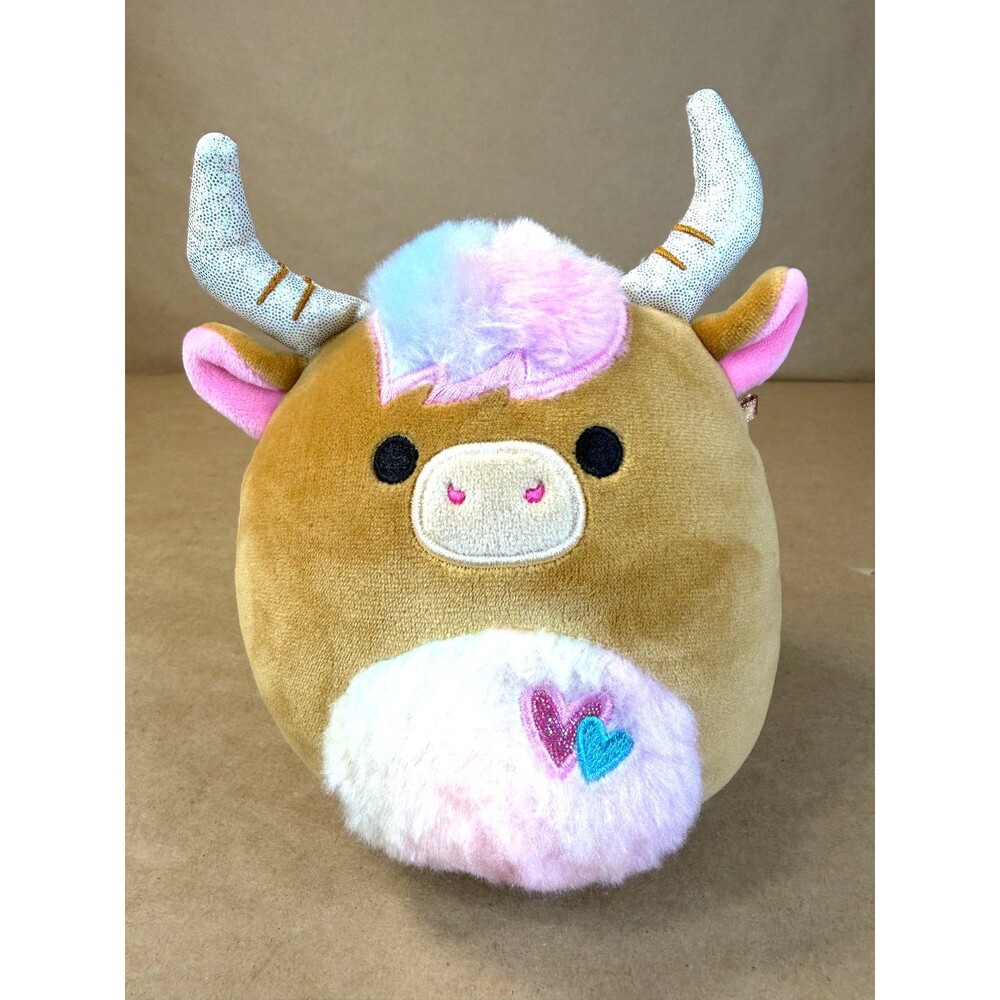 Squishmallow - 5" Candela the Highland Cow - Valentine Squad